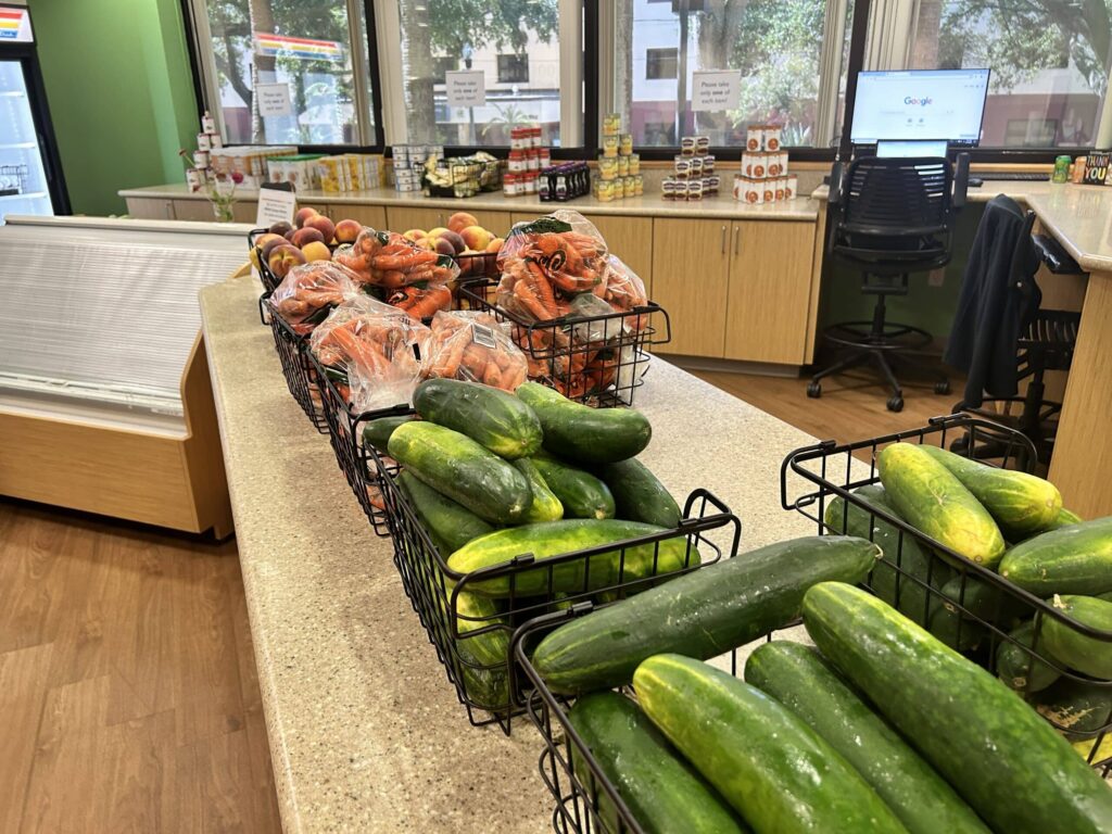 Hospital debuts food market for patients and staff